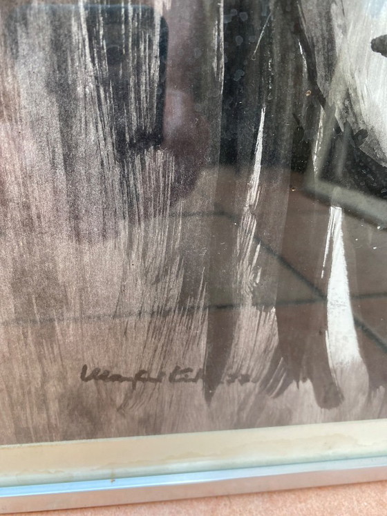 Image 1 of Manfred Kütz engraving, 1970s