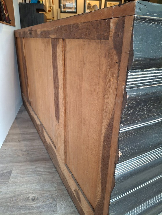 Image 1 of Rare Modernist sideboard 1950 Stamped, Maxime Meniel in Paris