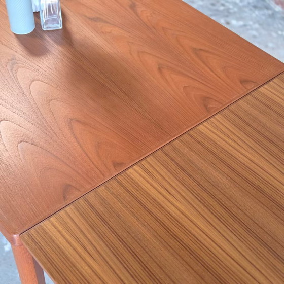 Henning Kjaernulf, Vejle Denmark, vintage 60s table, Dining tables, Wood, Brown, Scandinavian (photo 7 of 18)