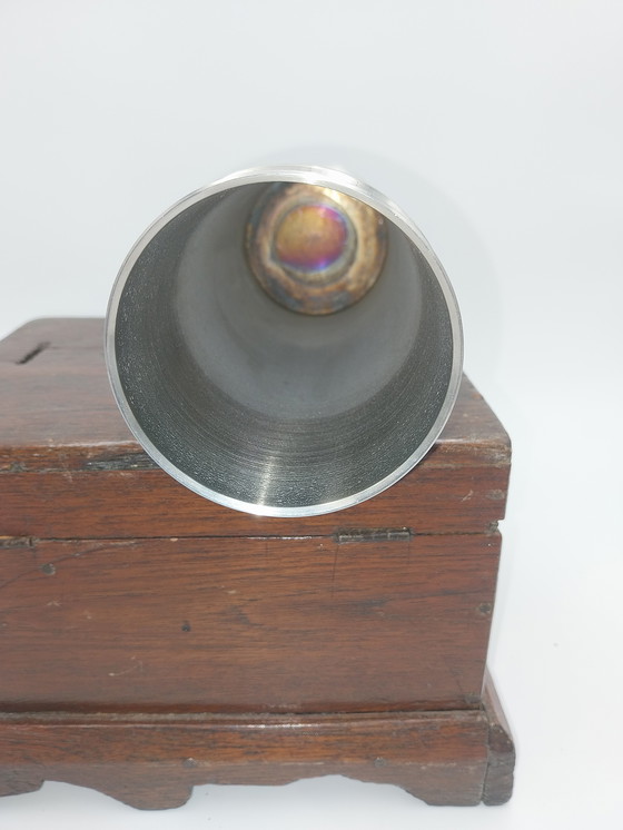 Image 1 of 1 x BMF-Vase aus Edelstahl, 24 cm hoch