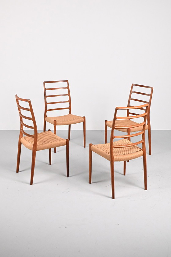 Niels Otto Møller model 82 chairs (photo 4 of 11)