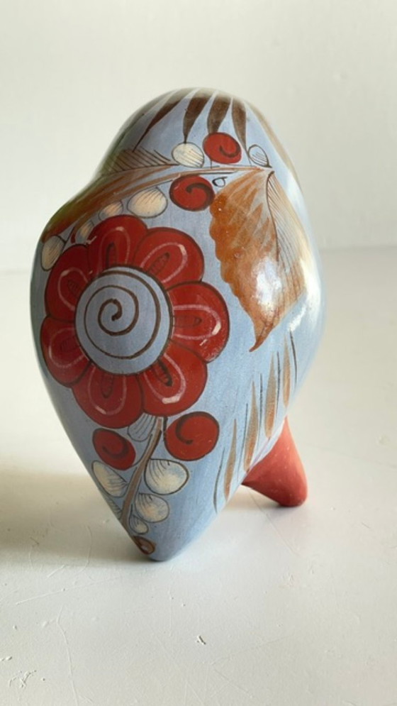 Vintage HANDCRAFTED Ceramic OWL – MEX JP, Decorative Objects (photo 4 of 35)