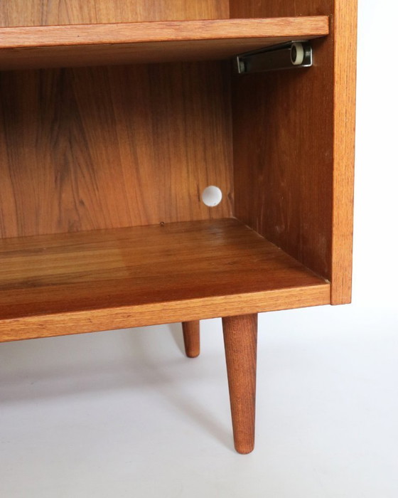 Image 1 of Vintage Deense platenspeler audiomeubel teak