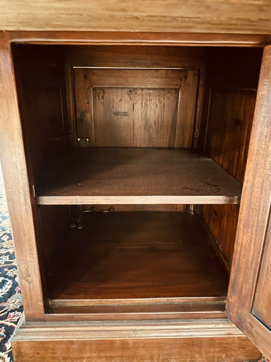 Tavolo da riunione classico inglese con sedie – Set da pranzo, Tessile, Legno (photo 12 of 23)