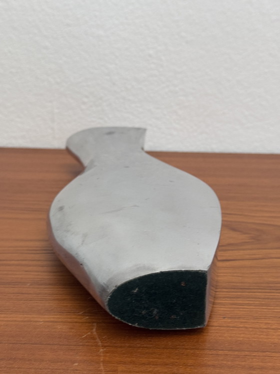 Image 1 of Vintage aluminium ‘lady’ vase