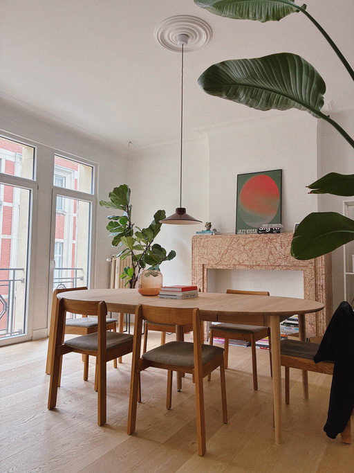 Northern Oak 220cm Expand Dining Table