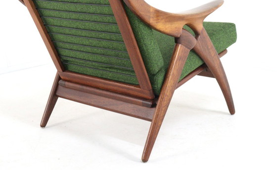 Image 1 of De Ster de Knoop fauteuil 'Glane' vintage gestoffeerd