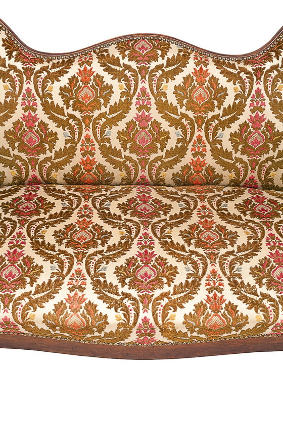 Image 1 of Walnut loveseat, 1930
