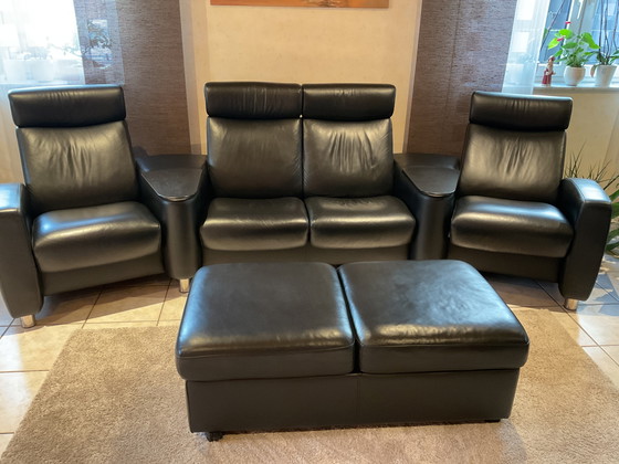 Image 1 of Ledergarnitur von Stressless ( Arion ) 
