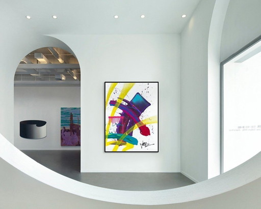 Daniel JONEZ - Aurora boreal - Toile d'artiste