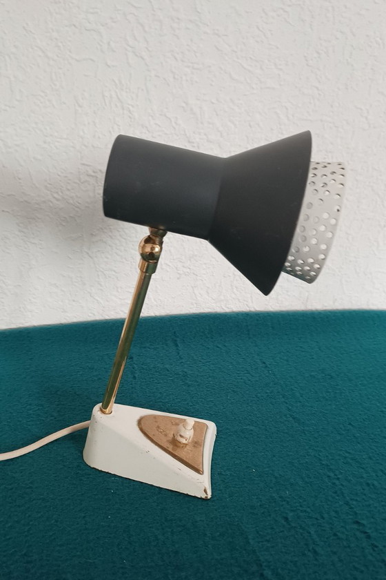 Image 1 of Vintage bedside lamp in Matgot style