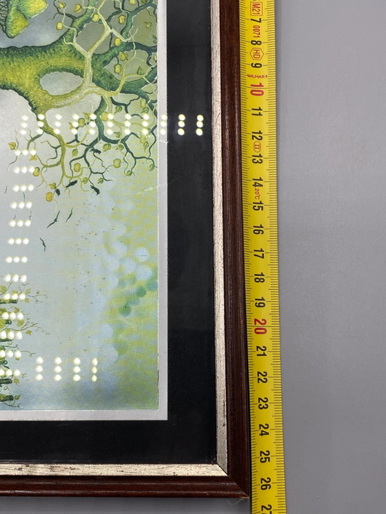 Ivo Cenkovčan – Druck auf Metallfolie – Kroatische Naive Kunst – 1982 – Gemälde & Zeichnungen (photo 6 of 6)