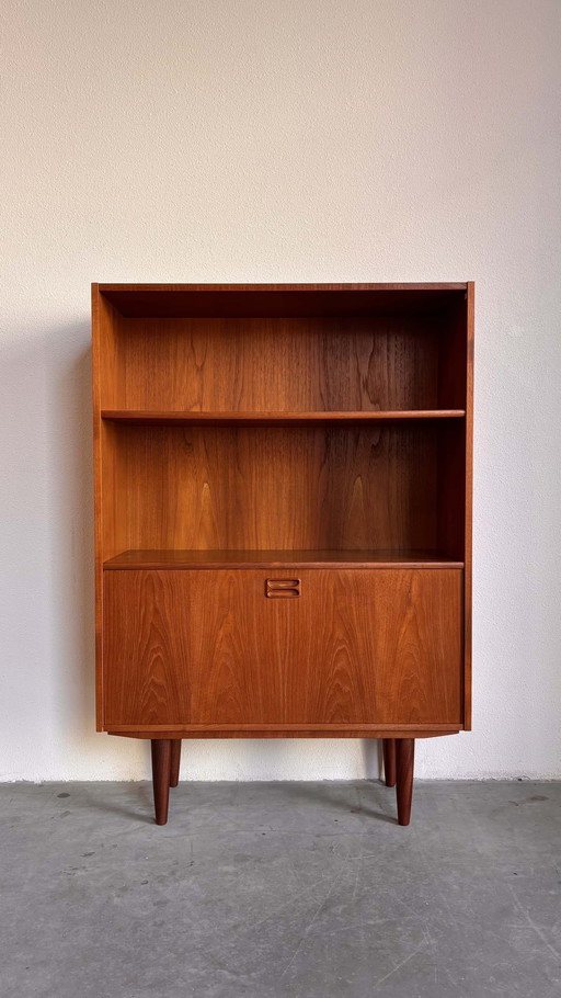 Vintage Deense Boekenkast Teak