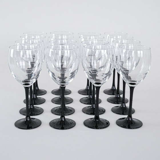 Image 1 of Weingläser-Set, dänisches Design, 1970er Jahre, hergestellt in Dänemark
