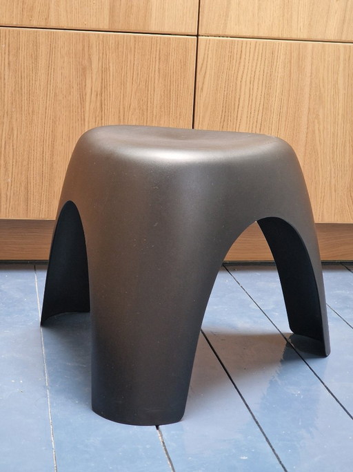 Black Elephant Stool Sori Yanagi / Vitra – krukjes, Plastic