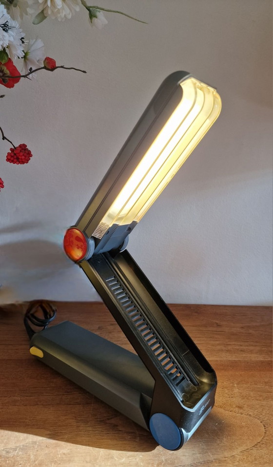 Lampada Philips Z Shigeaki Asahara stile Memphis, Lampade da tavolo, Plastica, Multicolore (foto 3 di 10)