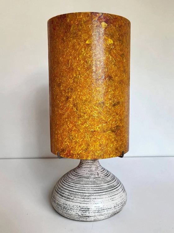 Ceramic lamp Accolay, France, 1970s – Table lamps, Porcelain (photo 3 of 10)