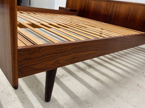 Image 1 of Letto galleggiante in palissandro danese di Sannemans Møbelfabrik