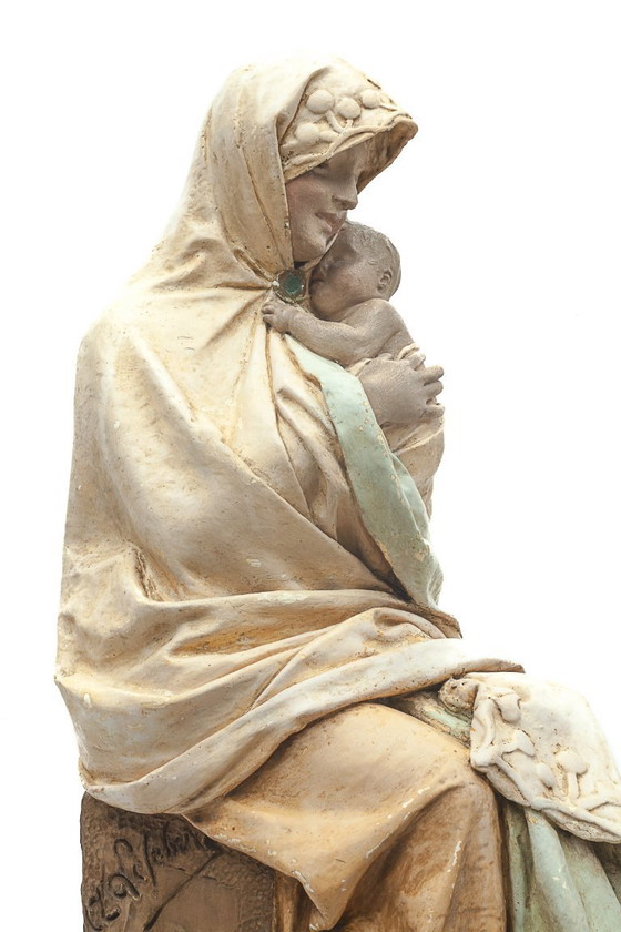 Image 1 of "Vergine col Bambino" di A. Maeterlinck-Lefebvre