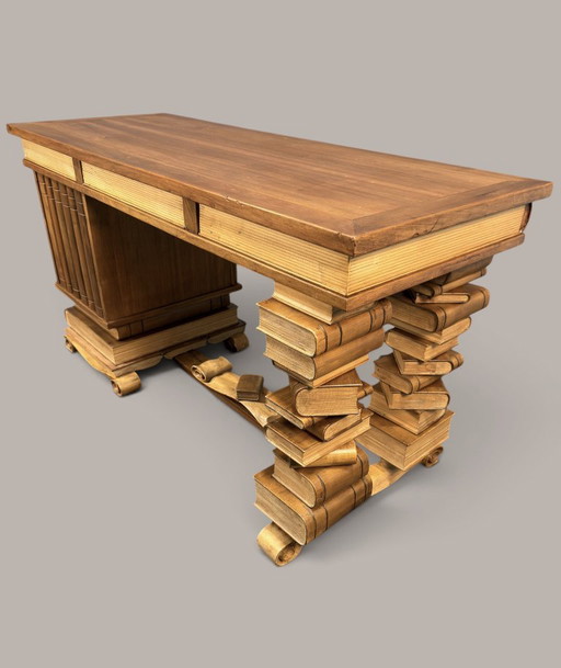 Jean Joly – Einzigartiger Künstler-Schreibtisch Mit Dokumentierter Provenienz – bureau, Wood (photo 2 of 29)