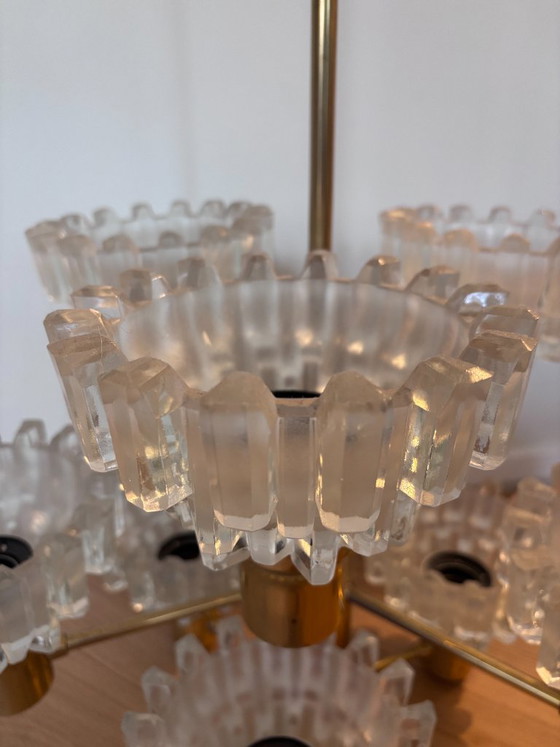 Lampadario Mid Century Hans Agne Jakobsson – Hans-Agne Jakobssen, Glass (photo 7 of 10)
