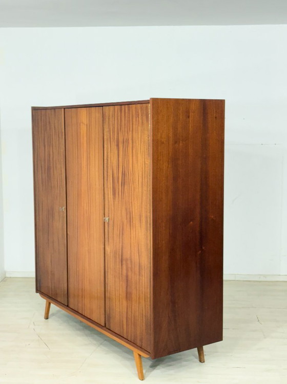 Image 1 of Armadio per la biancheria anni '60 / guardaroba / armadio vintage / guardaroba di metà secolo