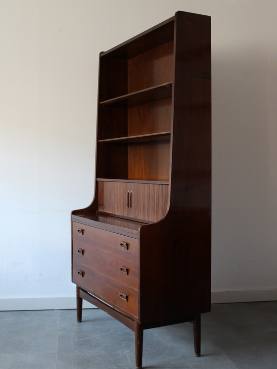 Image 1 of Libreria/secretaire d'epoca danese di Johannes Sørth