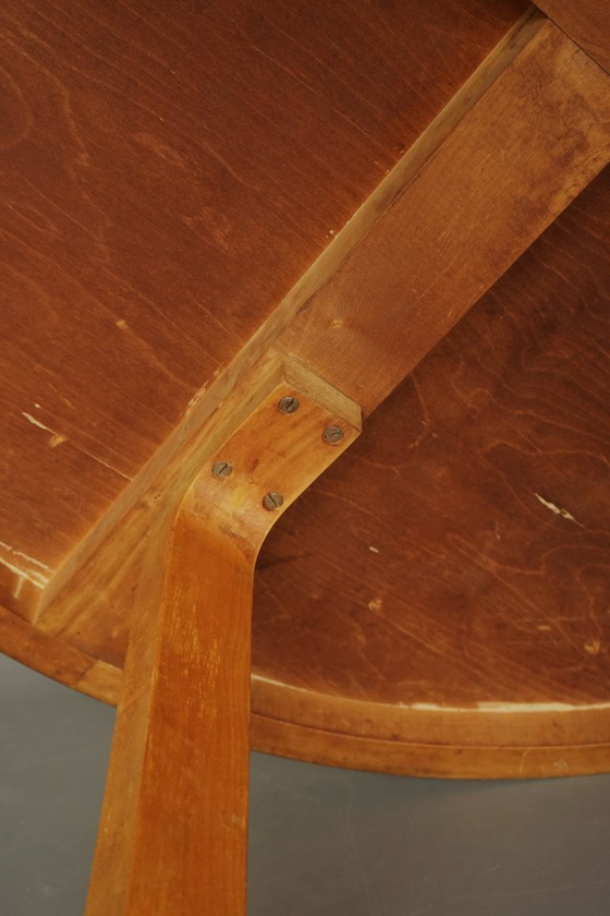 Image 1 of  L-leg Dining Table Model 91 by Alvar Aalto for Artek Finland, 1940s