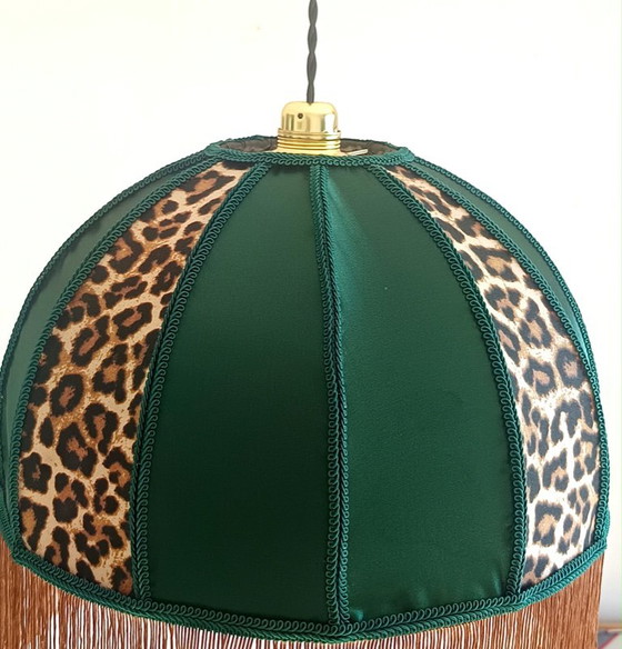 Lampada a Sospensione Leopardo e Frange – Lampade a sospensione, Silk, Textile (photo 5 of 12)