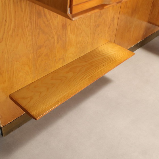 Esdoornhouten wandboekenkast uit de jaren 60 – Boekenkasten, Wood (photo 14 of 16)