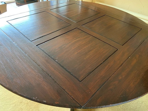 Royal Antique Collection , table de salle à manger ronde diamètre 1.70 m
