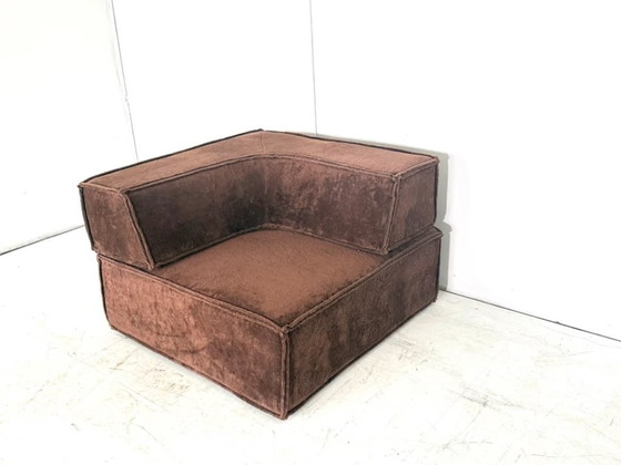 Cor Trio Team Form Sofa Armchair Design Module – Textile, Velvet, Vintage (photo 2 of 7)