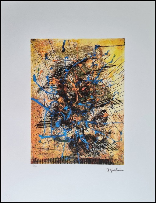 D'après Yayoi Kusama, Sans titre, Lithographie, années 1990