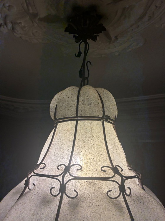 Image 1 of Unique vintage pendant lamp