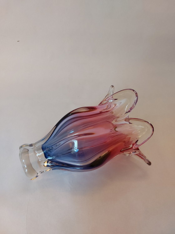 Image 1 of Jarrón de cristal Bohemia