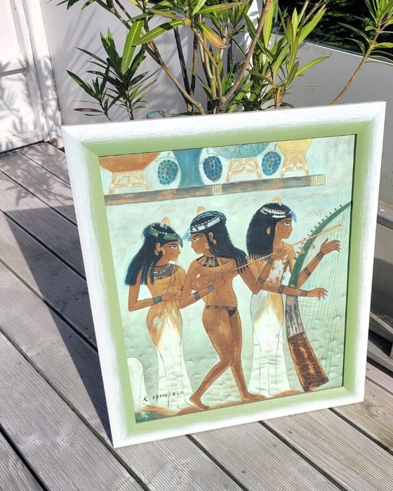 Image 1 of Framed picture/painting by K. Sehnfeld