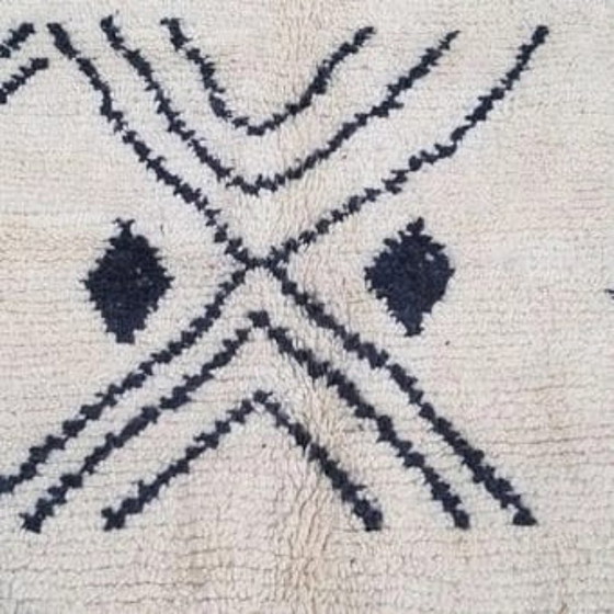 Image 1 of Handgeknoopt Berber tapijt wol 214x172cm