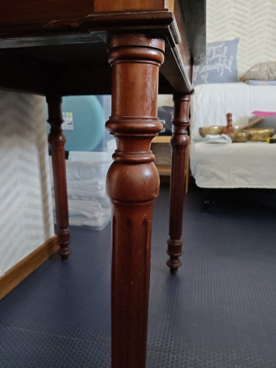 Louis Philippe style Side table – Wood (photo 4 of 6)