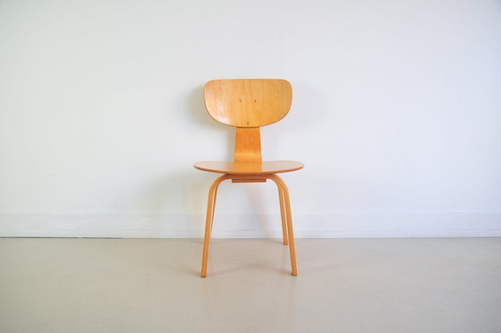 Image 1 of set x4 eettafel stoelen Pastoe SB02
