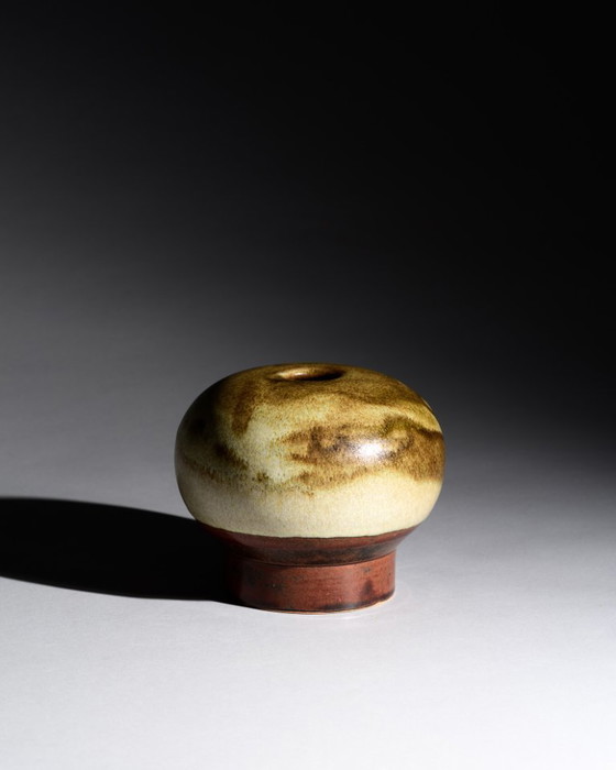 Image 1 of Raro vaso StudioKeramik Steinzeug ceramica d'arte vintage Barbara Stehr anni '70 Germania