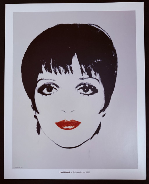 Andy Warhol: "Liza Minnelli, 1978".