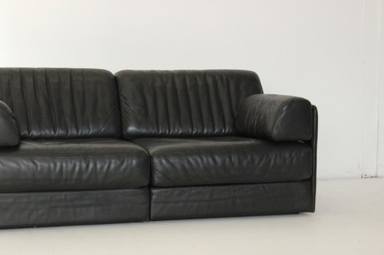 Image 1 of De Sede DS 76 Leather Sleeper Sofa Couch Design Desede Daybed