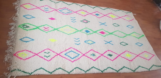 Image 1 of Handgeknoopt Berber kleed wol 243x149cm