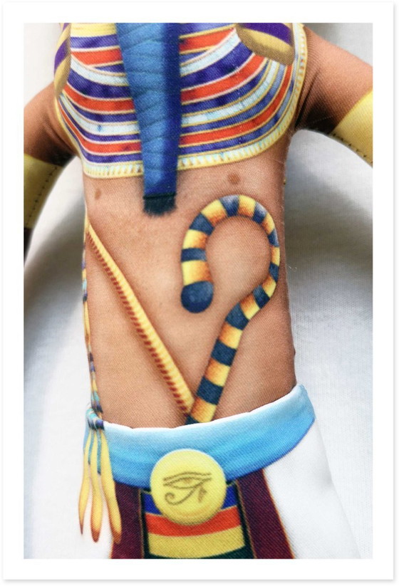 Image 1 of Tutankhamun Gift Decor | King Tut Pharaoh Figurine | Ancient Egypt Art Doll Collectible | Egyptian Home Decor