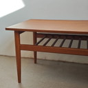 Vintage O.M.F. teak coffee table