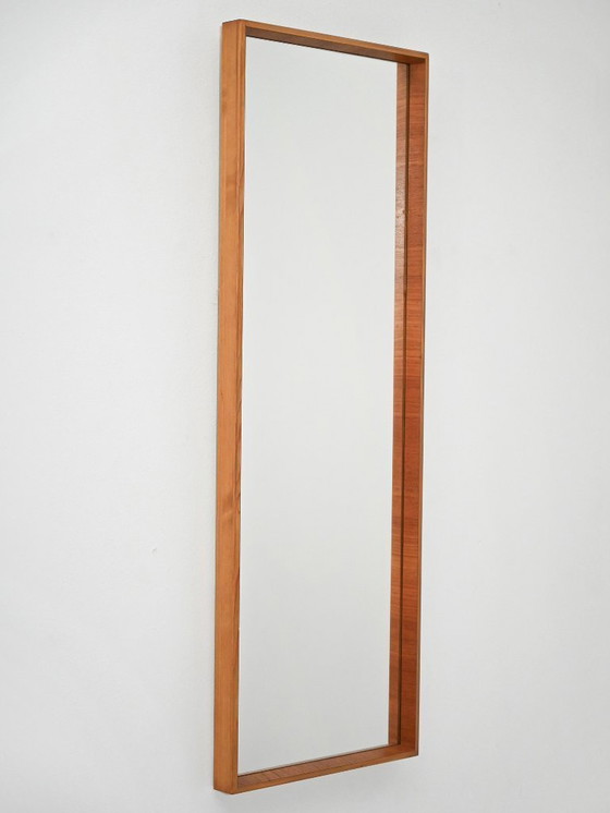 Image 1 of Zweedse teakhouten spiegel van Arne Wahl Iversen