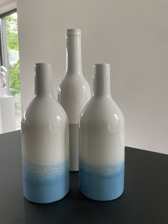 Image 1 of Set aus drei dekorativen Flaschen