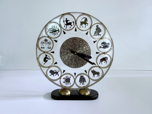 Very Large Vintage Zodiac Clock