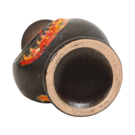 Image 1 of Vaso di lava arancione grasso Germania Ovest