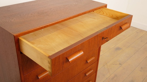 Image 1 of Cassettiera vintage danese | Teak | 7 cassetti | 111 cm